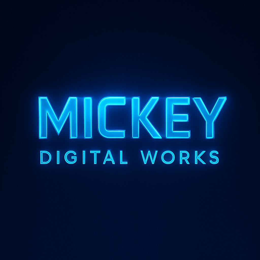 Mickey Digital Works Logo
